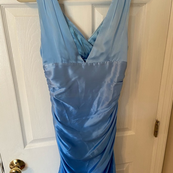 Blue cocktail dress - Picture 2 of 5